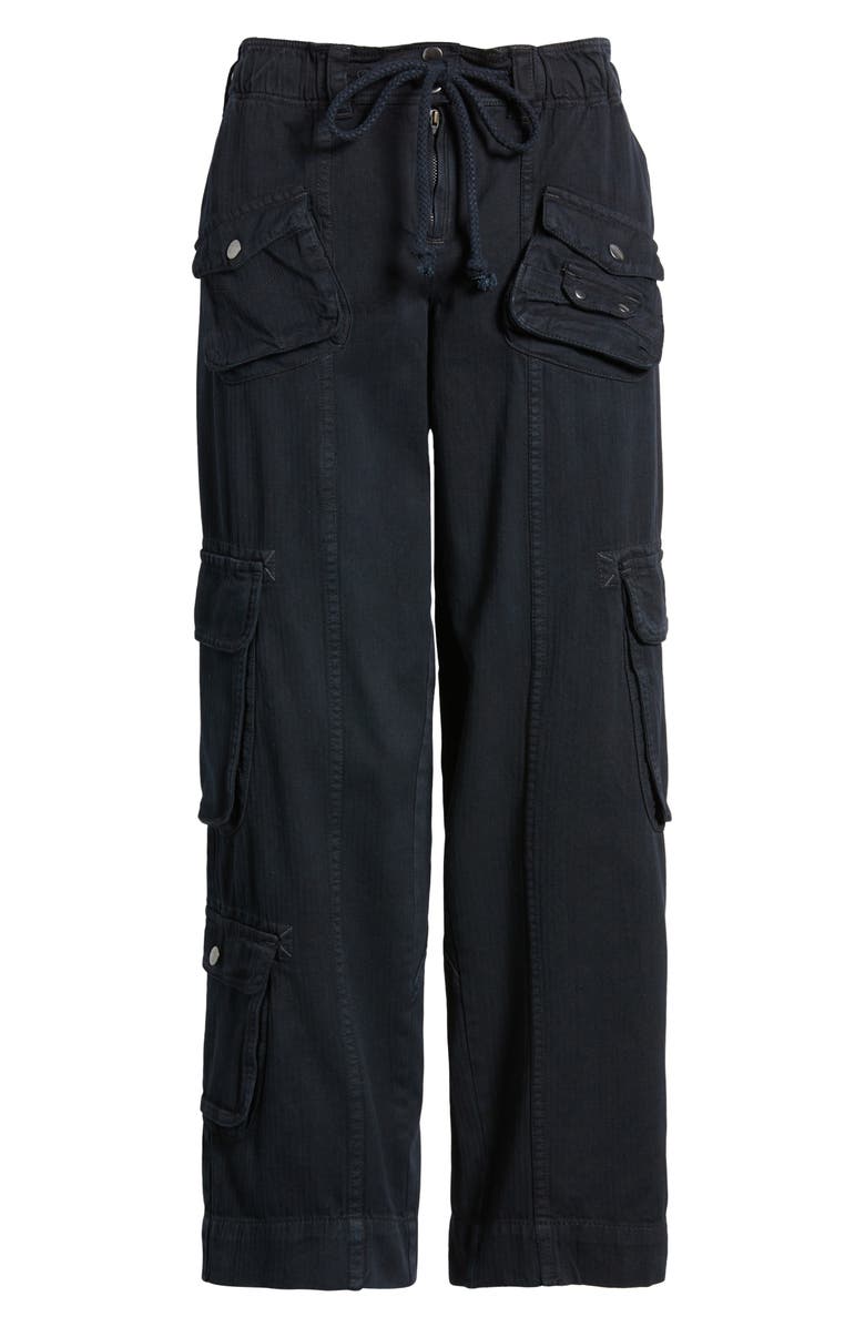 Free People Tahiti Herringbone Cargo Pants, Alternate, color,