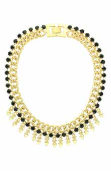 Asa Crystal Chain Necklace