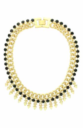 Asa Crystal Chain Necklace
