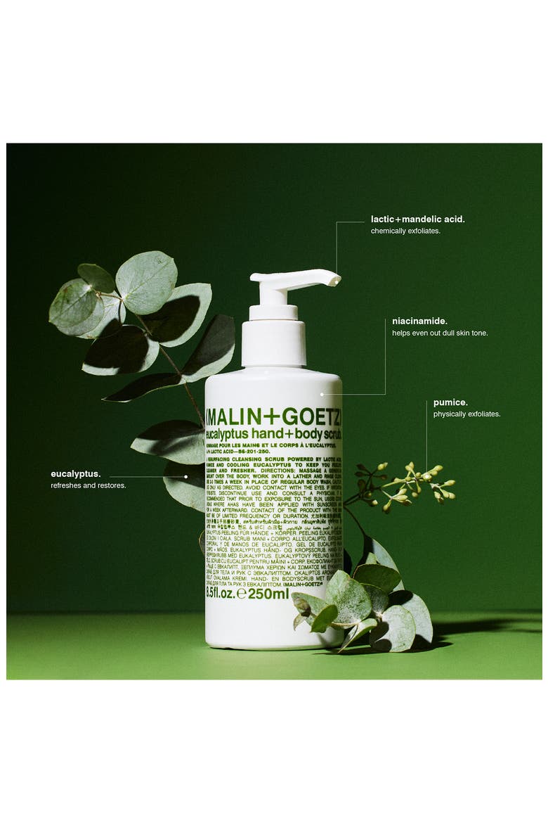 Eucalyptus Hand + Body Scrub, Alternate, color, NO COLOR