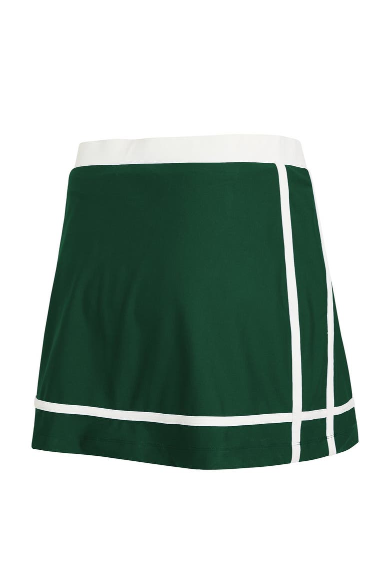 Women's WEAR by Erin Andrews  Green Green Bay Packers Stripe Skort, Alternate, color, Green