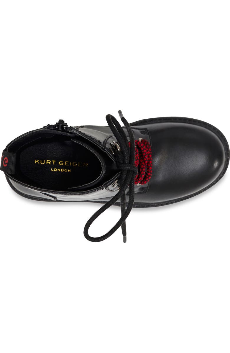 Kurt Geiger London Kids' Admiral Combat Boot, Alternate, color,