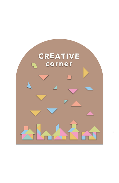 Mini Magic Playwall Arch Magnetic Wall Decal