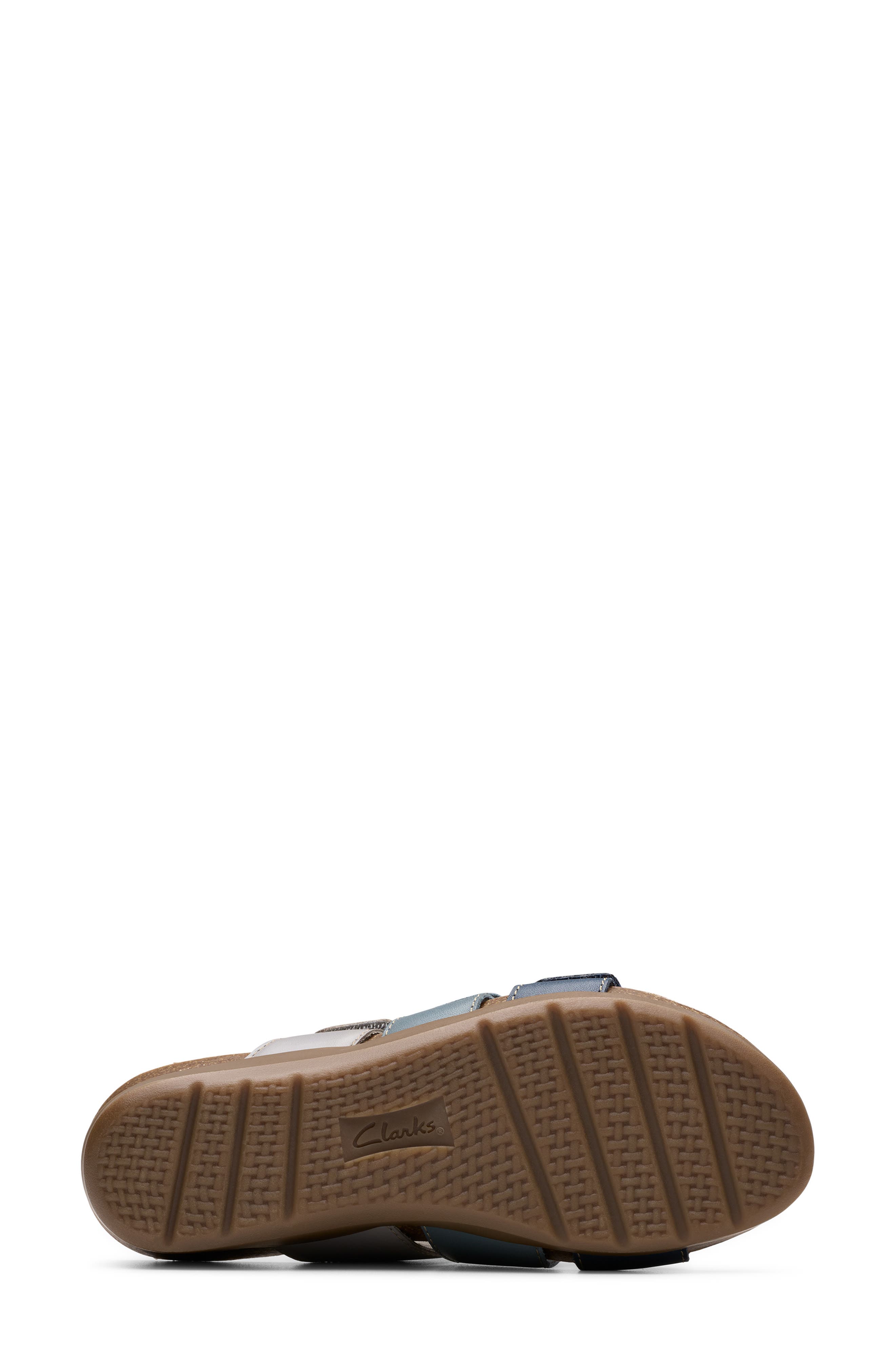 Calenne Lily Slide Sandal, Alternate, color, NAVY MULTI