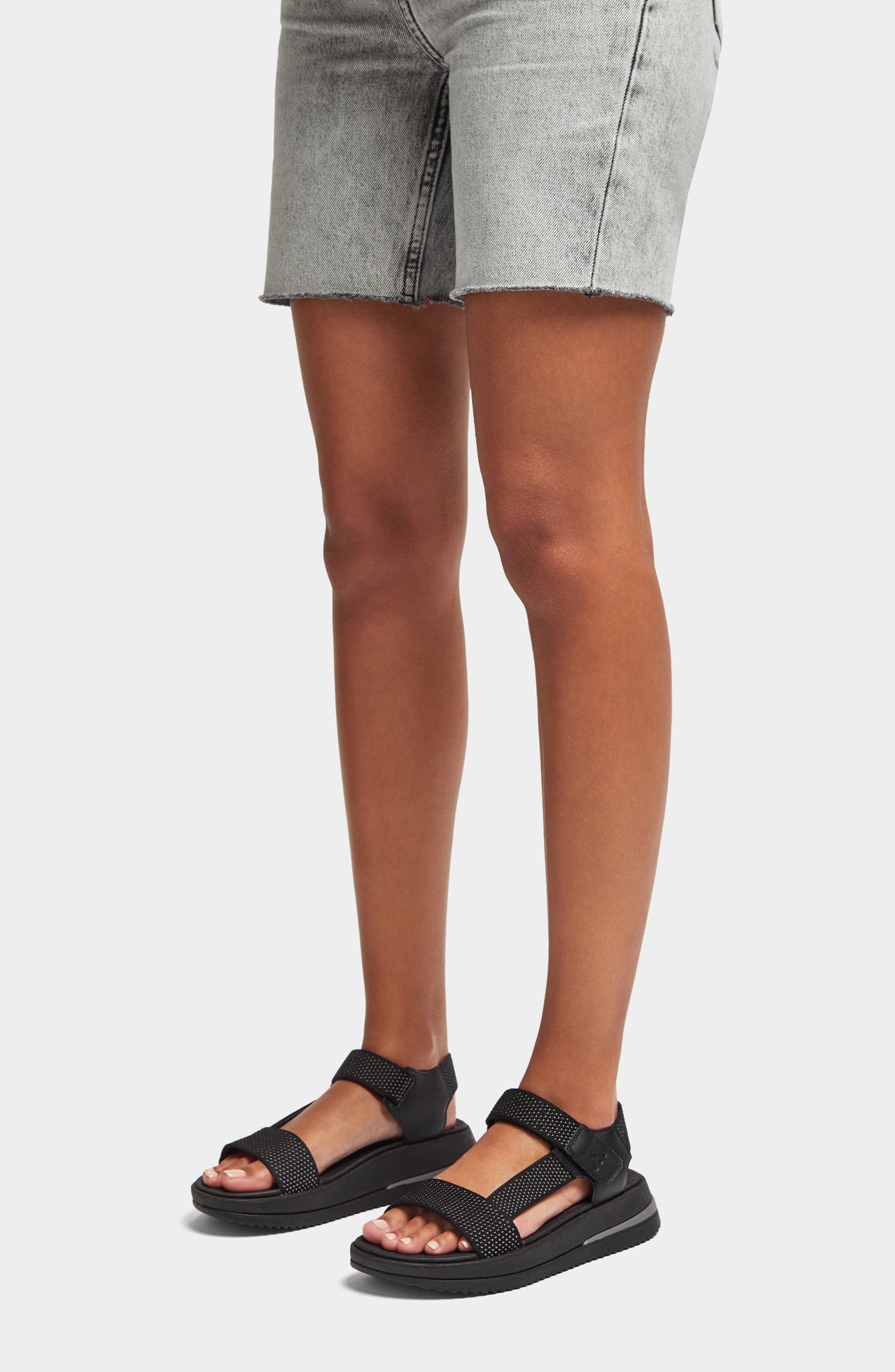 FitFlop Surff Two Tone Webbing Platform Sandal, Alternate, color, 