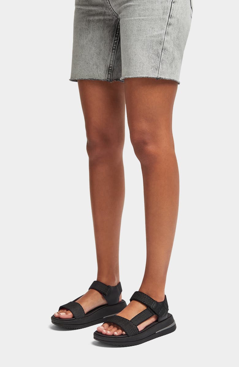 FitFlop Surff Two Tone Webbing Platform Sandal, Alternate, color,