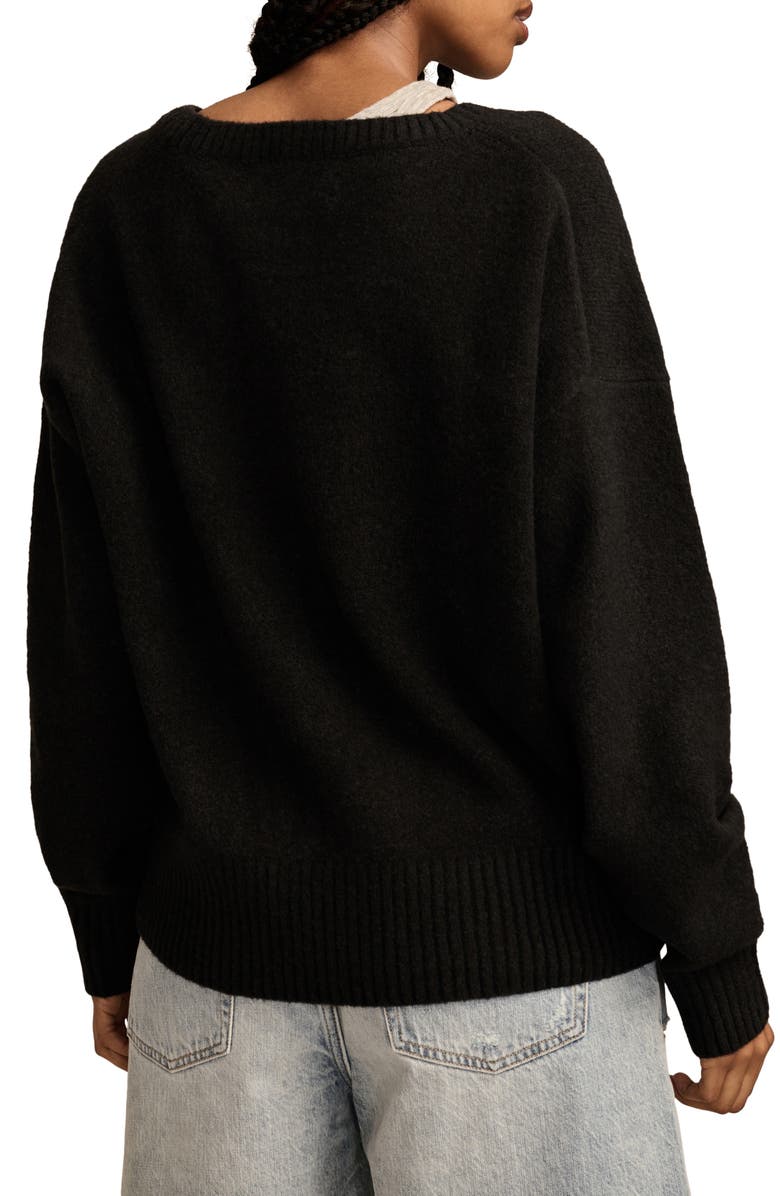 Lucky Brand Crewneck Sweater, Alternate, color,