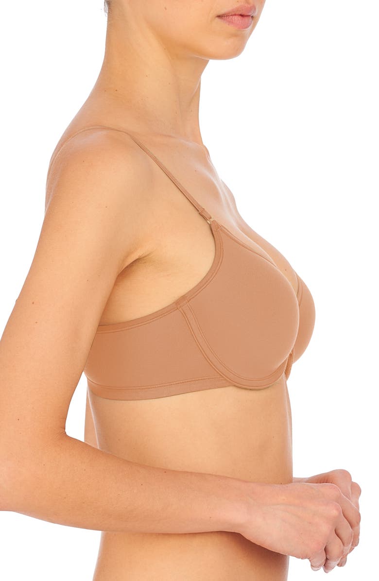 Natori Understated Underwire T-Shirt Bra, Alternate, color, Glaze