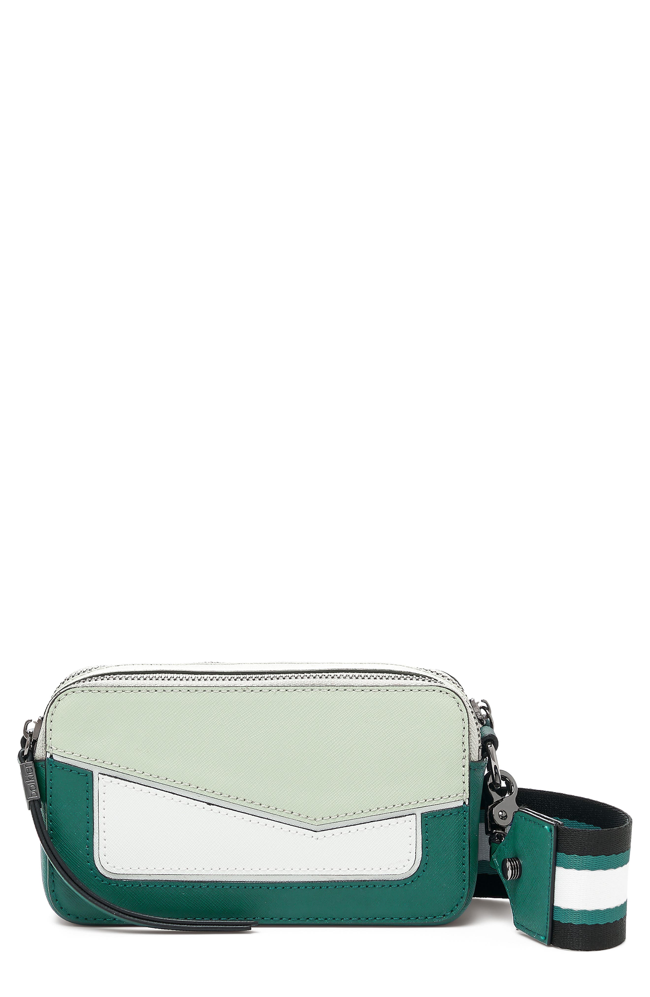 Botkier Cobble Hill Leather Convertible Camera Bag, Main, color, 
