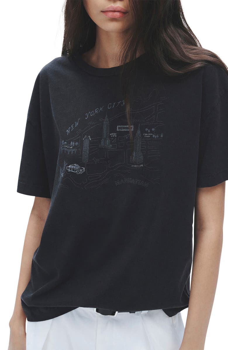 rag & bone Mica City T-Shirt, Alternate, color, 
