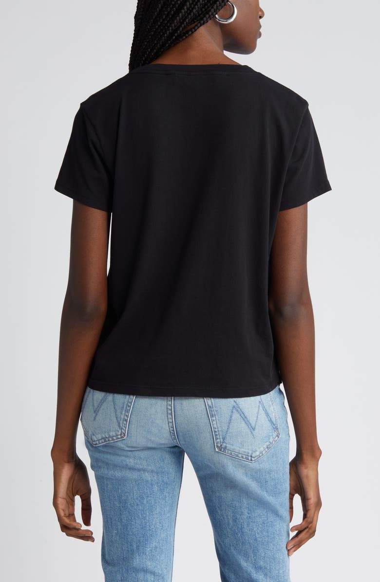 MOTHER Little Goodie Goodie Tee, Alternate, color, Black
