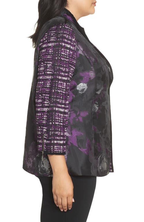 Ming Wang Contrast Jacket
