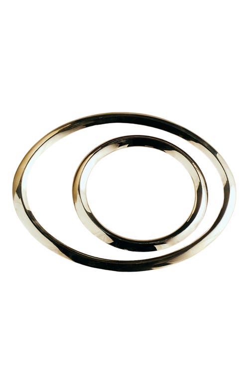 The Collective Home Aurum Trivet Assorted - Set of 2 Smooth in Natural  product