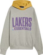Fear of God Essentials x NBA Lakers Sports Fit Hoodie