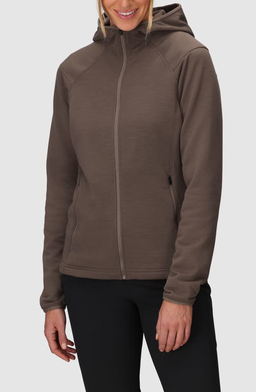 Outdoor Research Crescent Fleece Zip Hoodie In Brown