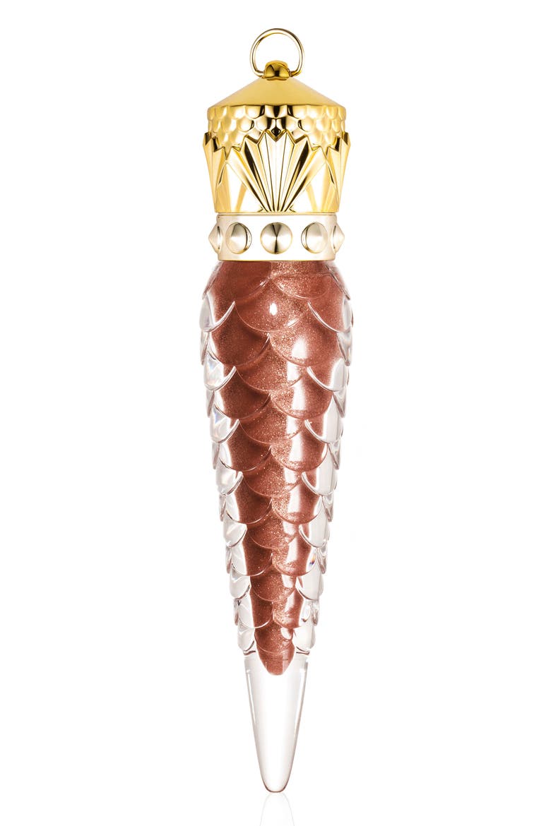 Metalinudes Loubilaque Lip Lacquer, Main, color, BRONZISSIMA