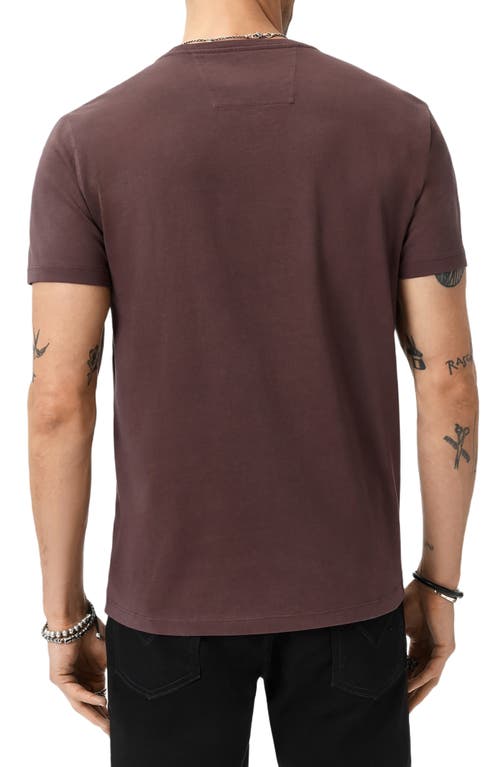 John Varvatos Merci Graphic T-shirt In Brown