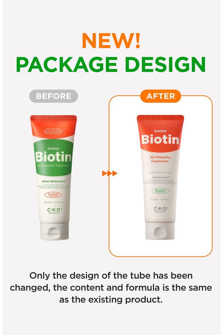 Amino Biotin Hair Treatment, Alternate, color, NO COLOR