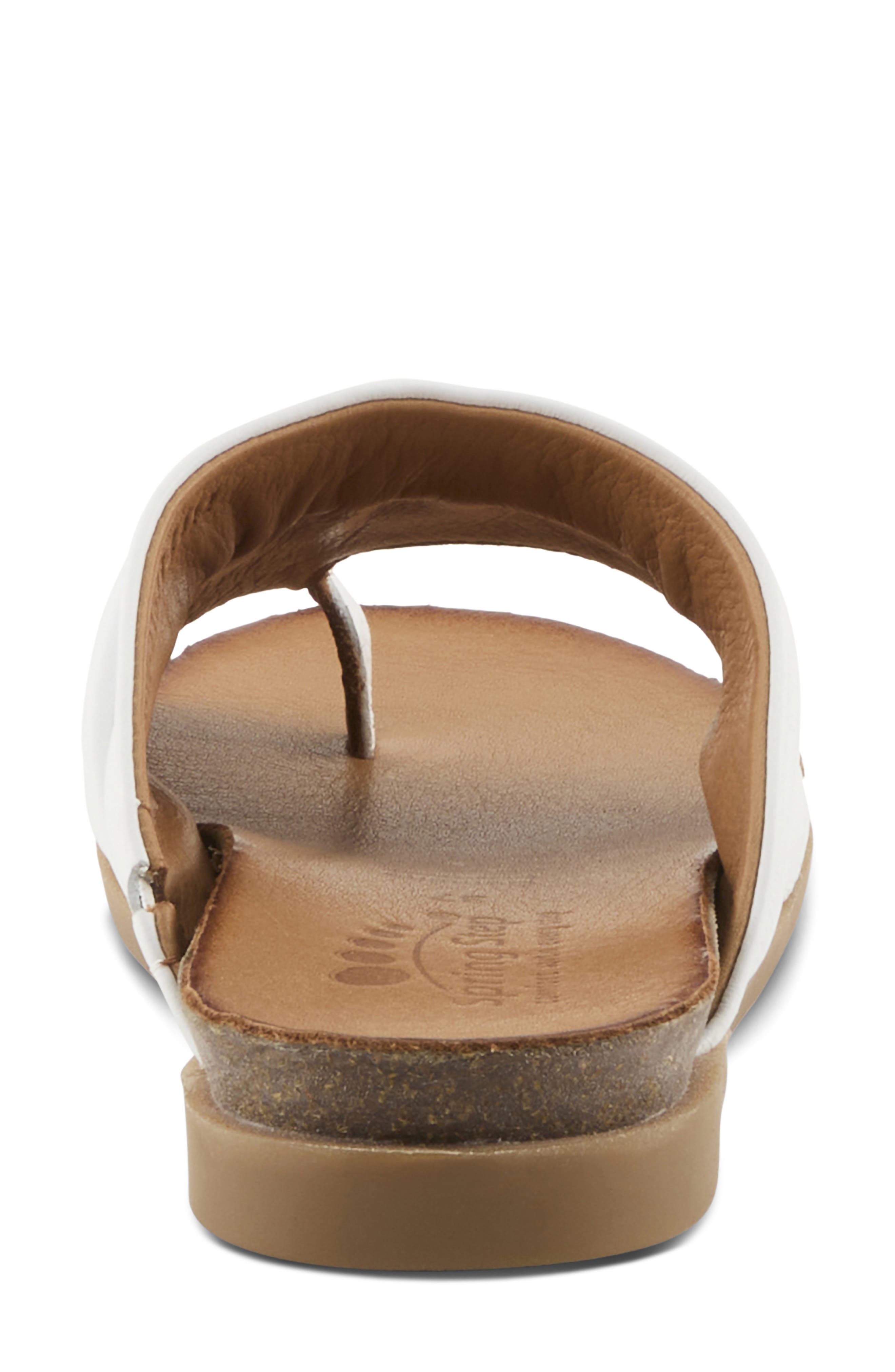 Spring Step Bates Slide Sandal, Alternate, color, White