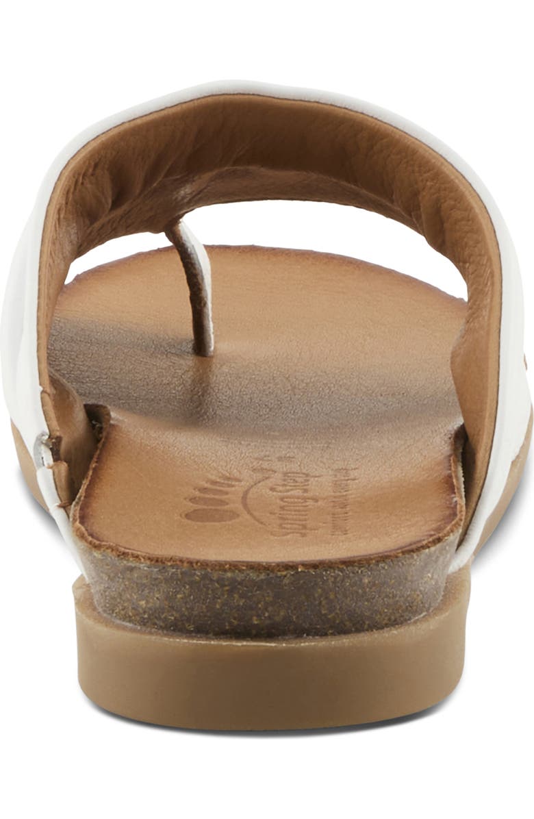 Spring Step Bates Slide Sandal, Alternate, color, White