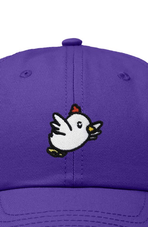 DALIX DALIX CHICKEN EMBROIDERED COTTON CAP