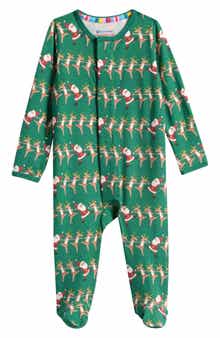 Christmas Can Can Magnetic Footie