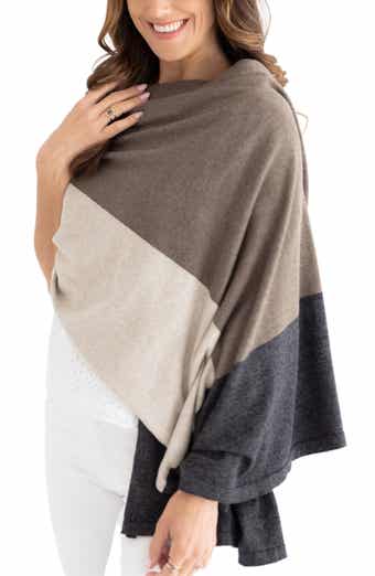 Nordstrom Rib Cotton & Cashmere Poncho | Nordstrom Nordstrom Rib Cotton & Cashmere Poncho | Nordstrom