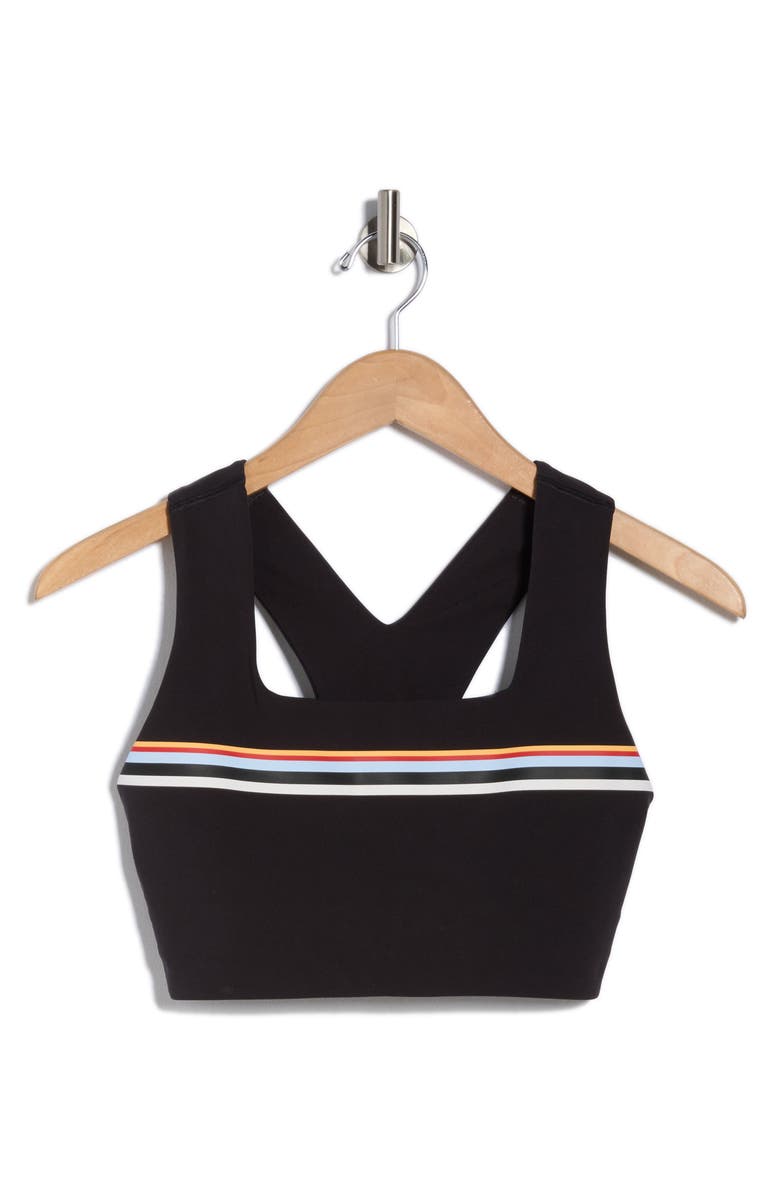 FREE PEOPLE MOVEMENT Win Win Printed Sports Bra, Main, color,
