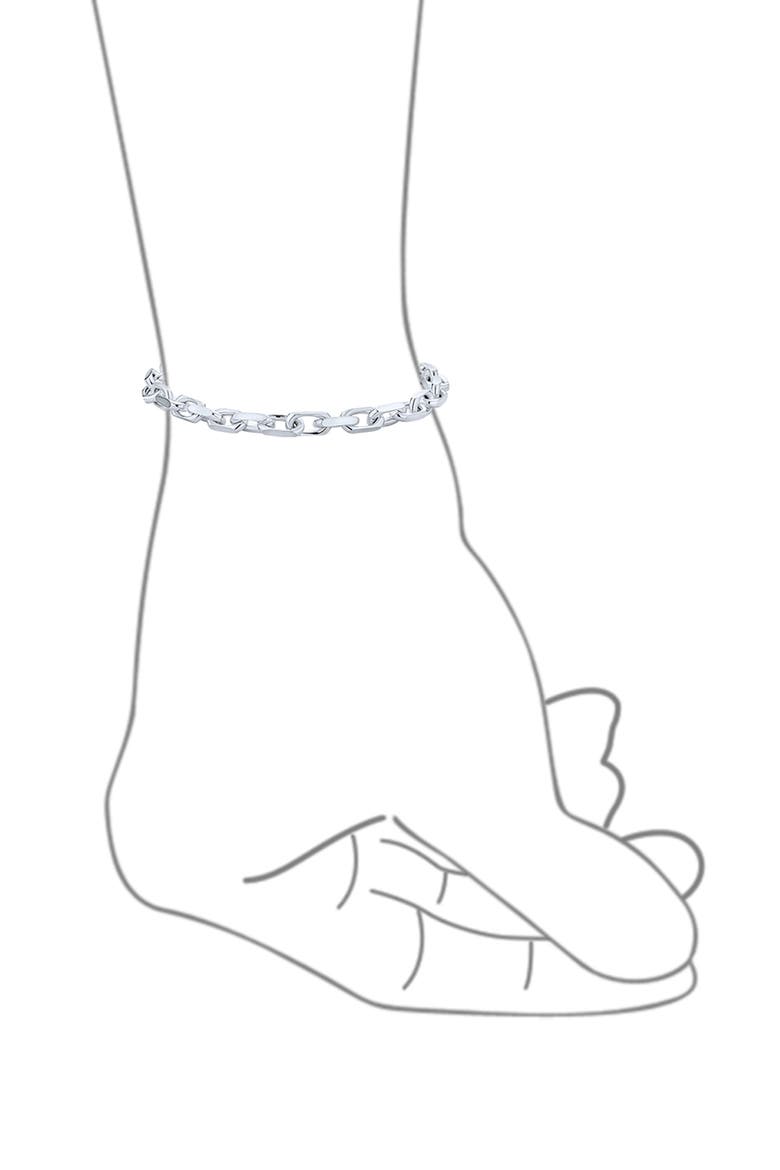 Thick Chain Bracelet, Alternate, color, SILVER