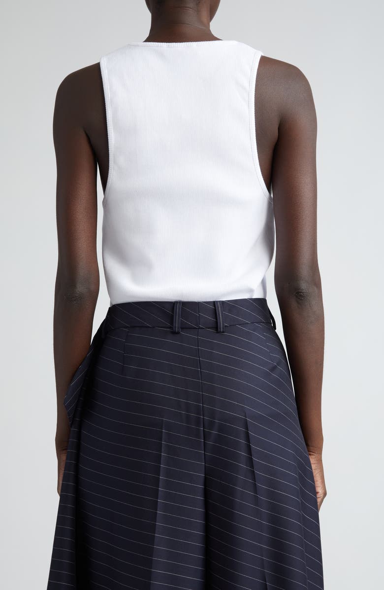 JW Anderson Anchor Logo Embroidered Tank, Alternate, color,