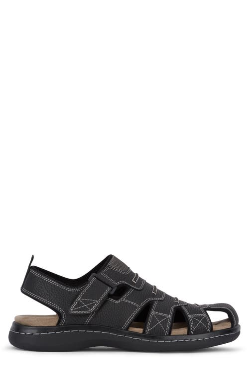 Dockers ® Searose Comfort Fisherman Sandal In Black