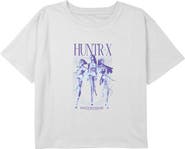 KPop Demon Hunters Girls' What It Sound Like Superstars Cropped T-Shirt