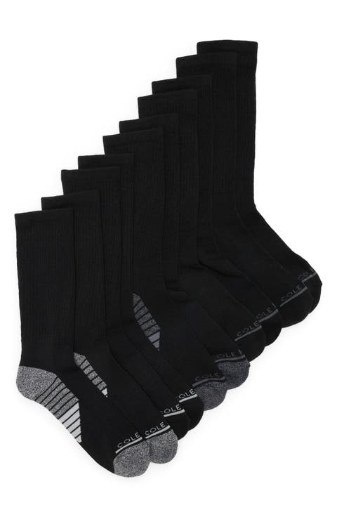 Assorted 5-Pack Terry Athletic Crew Socks