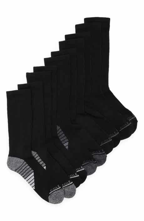 Cole Haan Assorted 5-Pack Terry Athletic Crew Socks