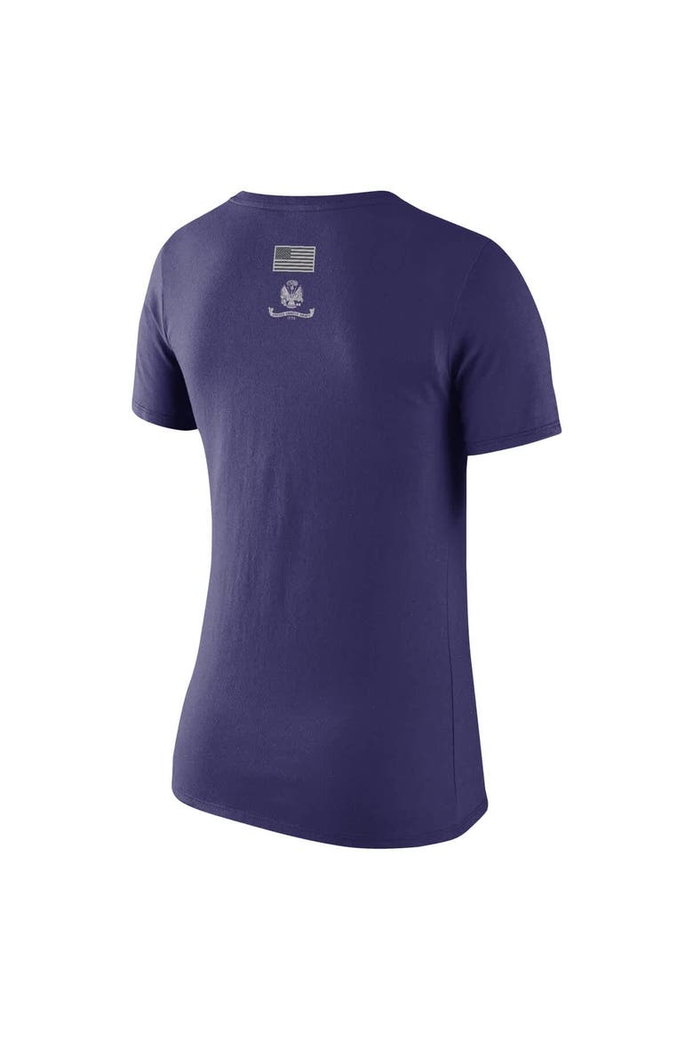 Women's Nike Purple Army Black Knights West Point 250 Collection Dri-FIT T-Shirt, Alternate, color, Purple