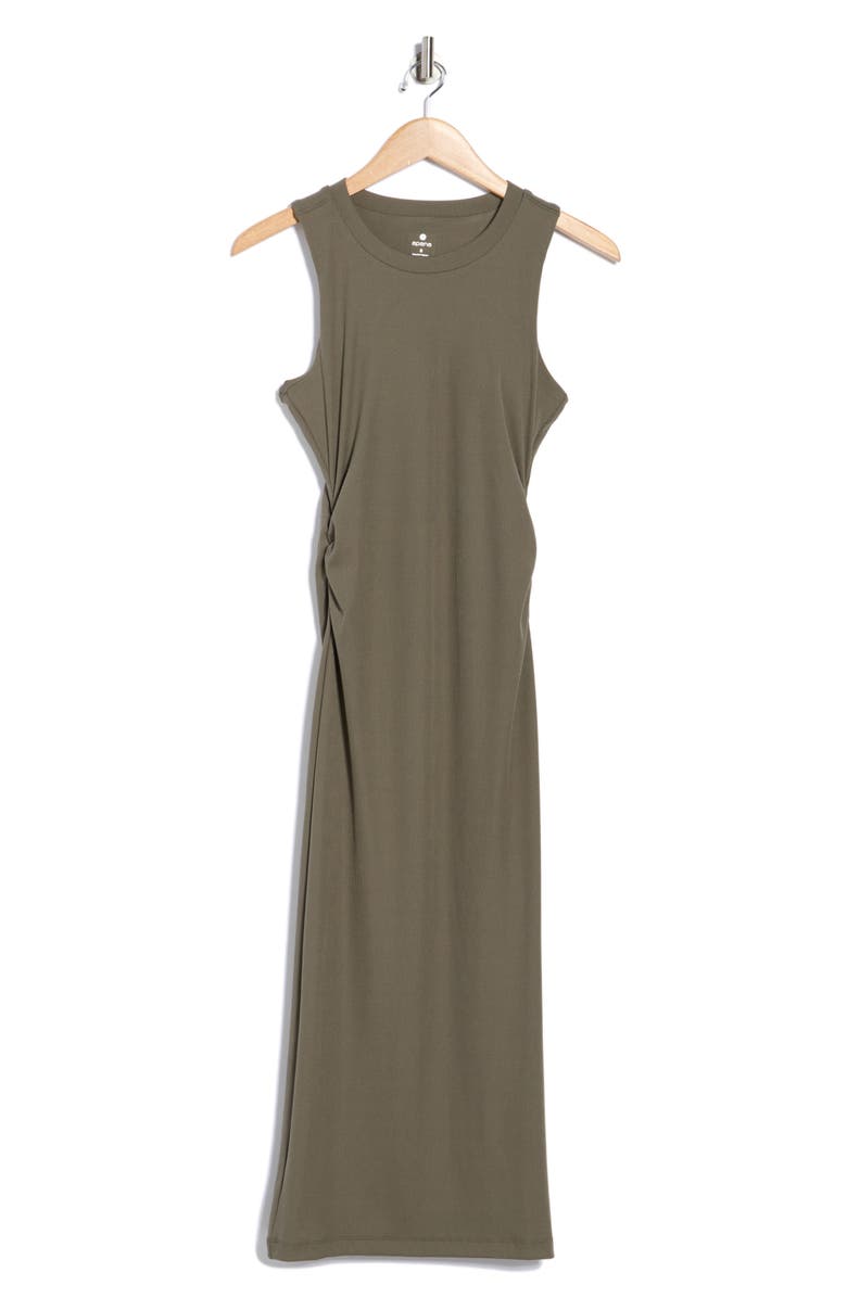 APANA Expedite Sleeveless Rib Midi Dress, Alternate, color, Tea Leaf