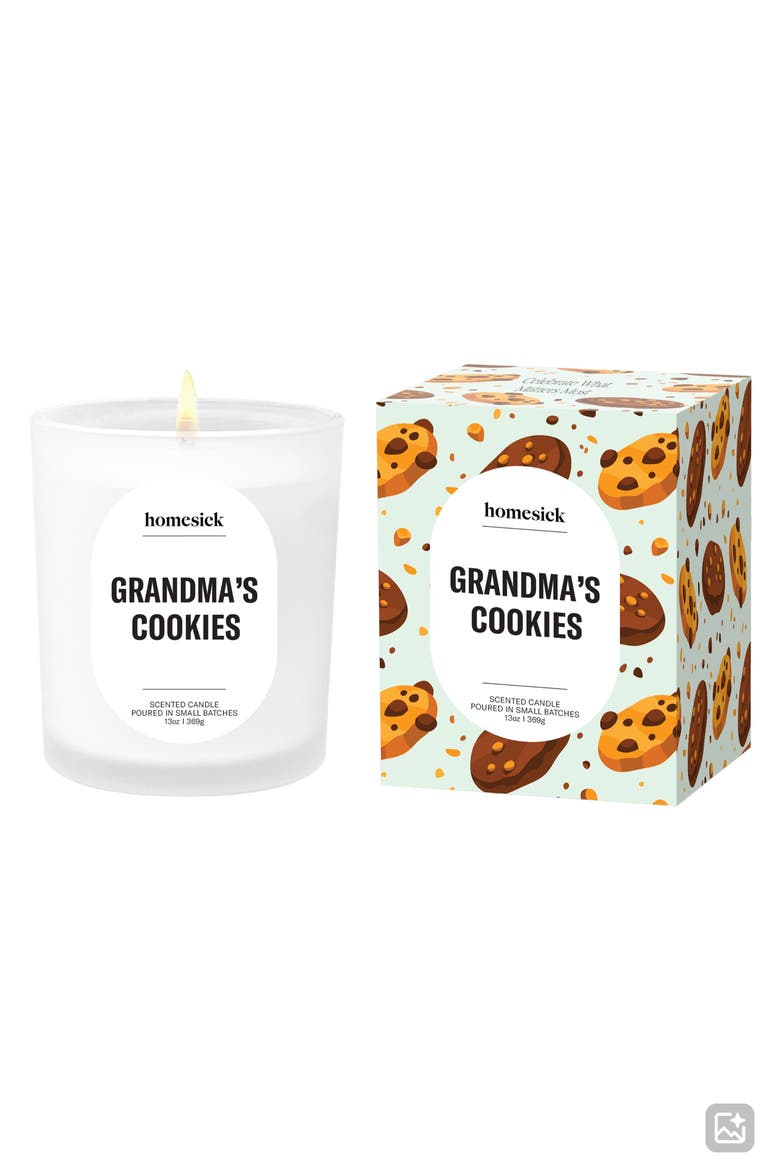 Grandma's Cookies Candle, Main, color, NO COLOR