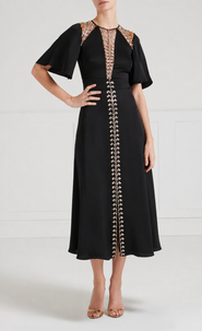 Temperley London Wildlife Cocktail Dress
