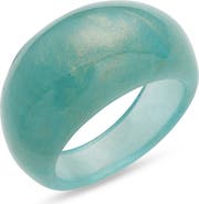 VIDAKUSH Aqua Dream Resin Smoothie Ring