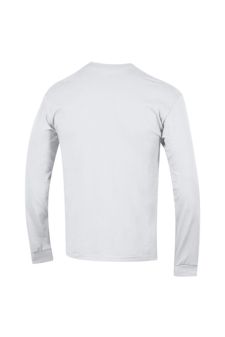 Men's Champion White Ohio State Buckeyes High Motor Long Sleeve T-Shirt, Alternate, color, White