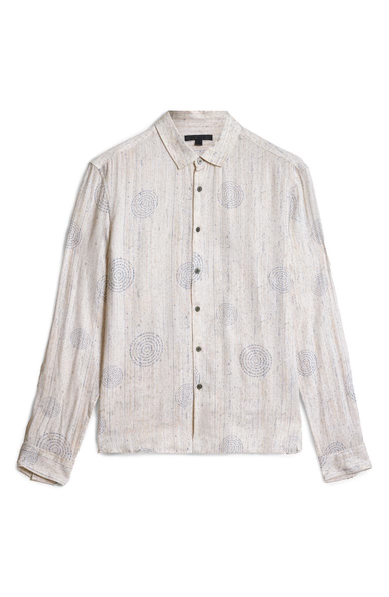 John Varvatos Luc Pattern Button-Up Shirt, Alternate, color,