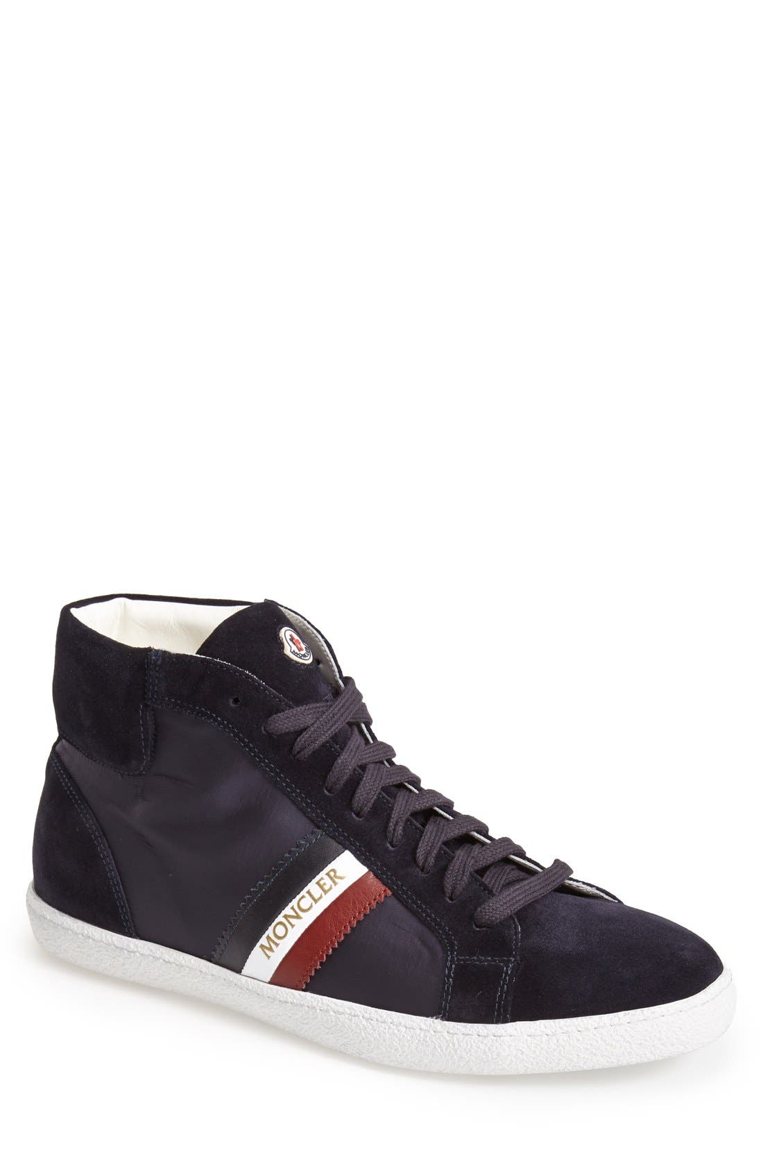 Moncler 'Monte Carlo' High-Top Sneaker, Main, color, 
