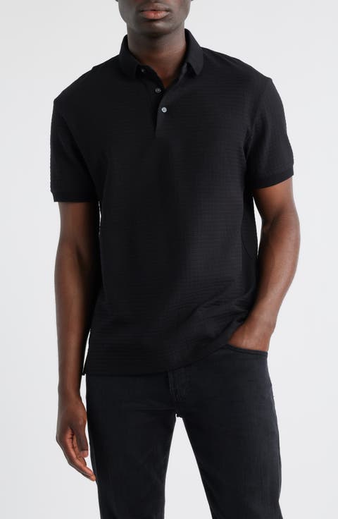 Rib Short Sleeve Polo