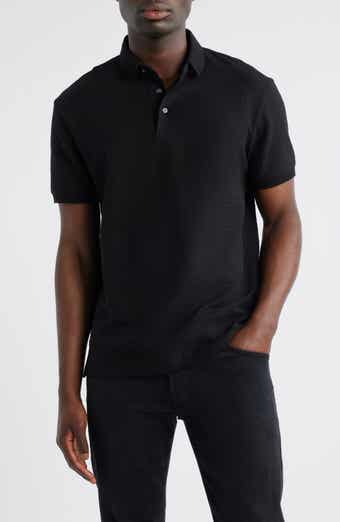 Emporio Armani Rib Short Sleeve Polo