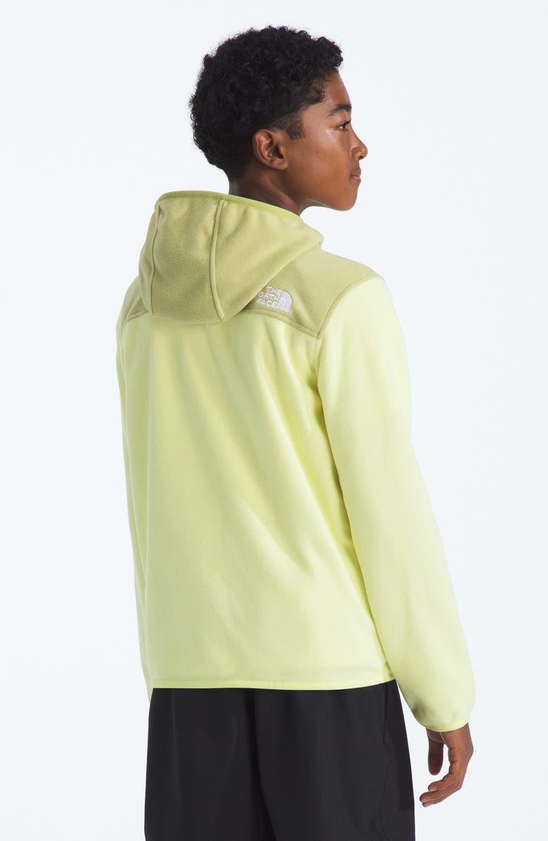 The North Face Kids' Glacier Polar Fleece Zip-Up Hoodie, Alternate, color, 