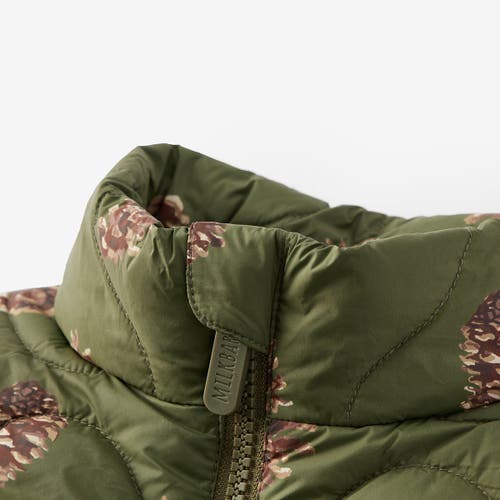 Milkbarn Down Vest In Brown