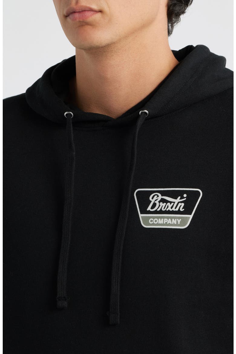 Linwood Hoodie, Alternate, color, BLACK/ MALLARD GREEN/ WHITECAP
