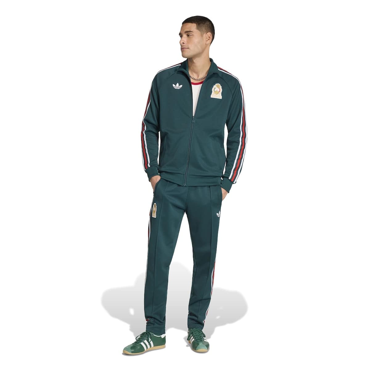 adidas Men's adidas Teal Mexico National Team Originals Track Pants ...