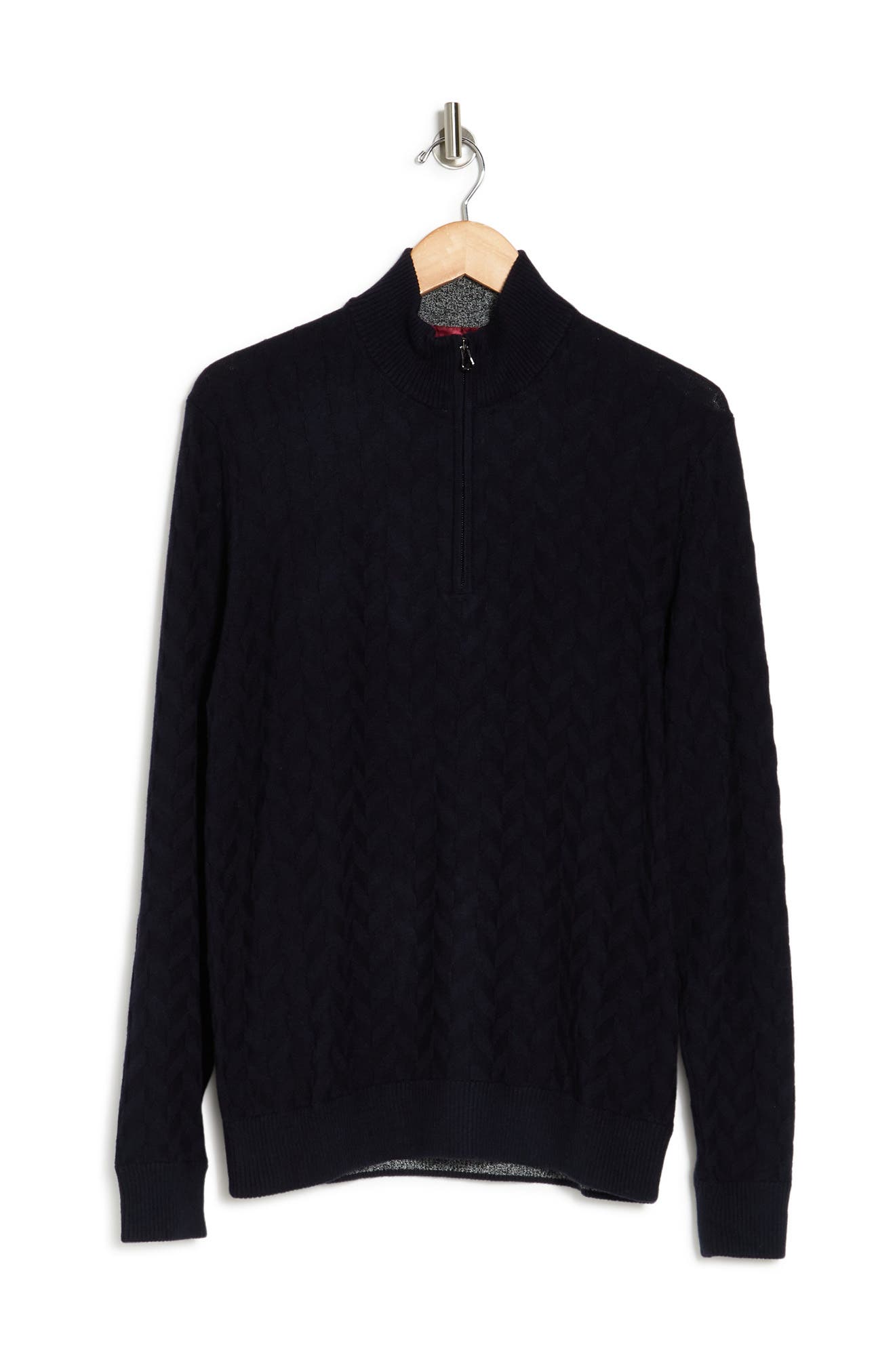Robert Graham Vasa Quarter Zip Sweater (Men) | Nordstrom