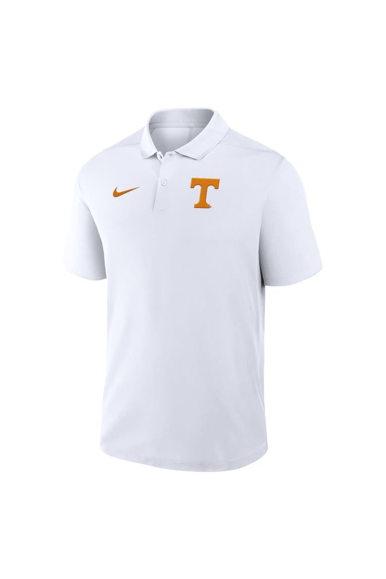 Men's Nike White Tennessee Volunteers Primetime Victory Primary Logo Performance Polo, Alternate, color, White